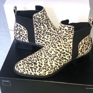 Dolce Vita Leopard Suede Booties
